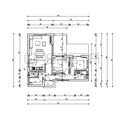 Kuća 90 m², Svetvinčenat - nova prizemnica s bazenom - 15