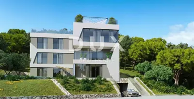 OPATIJA, IČIĆI - građevinsko zemljište 640 m² s građevinskom dozvolom i pogledom na more - 3