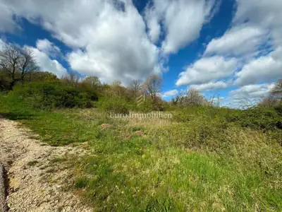 Building land 2,870 m², Pićan - quiet location - 3