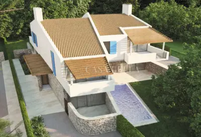 Bauland 30.570 m², Labin - Projekt von Villen mit Pools - 3