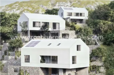 Baugrundstück, Otok Brač - 100 m vom Meer und Villenprojekt - 11