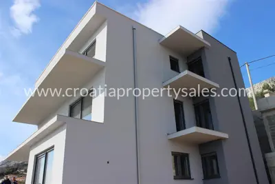 Haus, Omiš, Pool und Panoramablick - 5