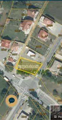 Baugrundstück 602 m², Benkovac - hervorragende Lage