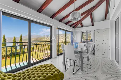 Villa in Rubeši, view of Kvarner and privacy - 14