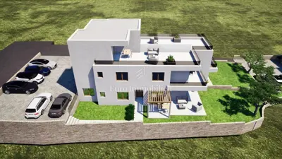 Stan 107,6 m², Tribunj - krovna terasa i pogled na more - 5