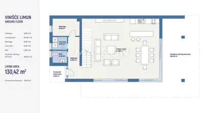 Vinišće, luksuzna vila 229 m² uz more i privatnost - 9