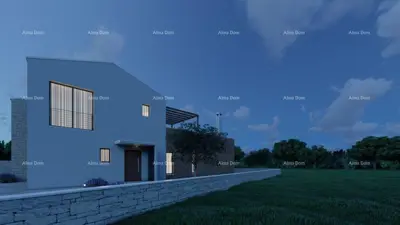 Building land, Rebići, villa project with pool - 7