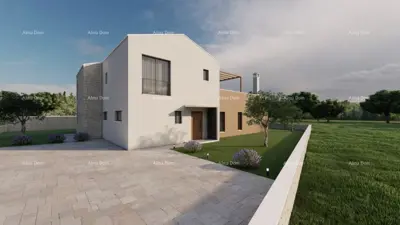 Building land, Rebići, villa project with pool - 9