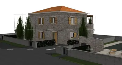 Građevinska parcela 6 000 m², Rebići u Barbanu, mir i priroda