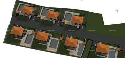 Baugrundstück 6 000 m², Rebići in Barban, Ruhe und Natur - 4