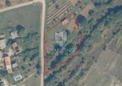 Building land 3,836 m², Oprtalj - landscape view - 3