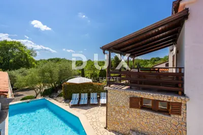 Haus 205 m², Vrbnik - beheizter Pool und Garten - 5