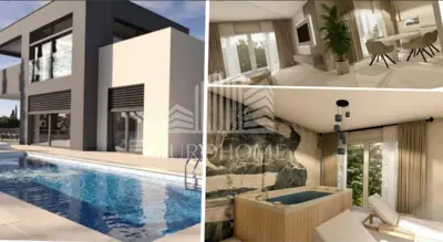 Villa 191 m², Prkos - pool and wellness
