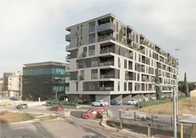 Pula! Mehrfamilienhaus, moderne Gebäude mit Aufzug, nahe dem Zentrum. S43 - 5