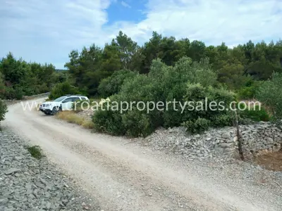 Landwirtschaftliches Grundstück 13.000 m², Otok Brač - leichte Hanglage - 5