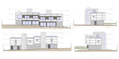 Semi-detached house 200 m², Medulin - pool and rooftop jacuzzi