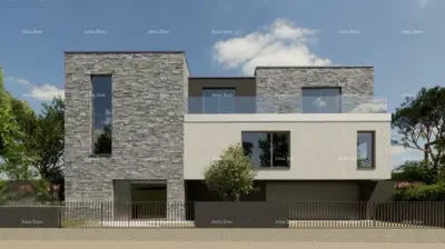 Prodaja - građevinsko zemljište s dozvolom, gradnja može početi odmah! Kanfanar!