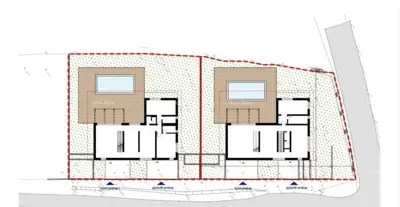 Prodaja - građevinsko zemljište s dozvolom, gradnja može početi odmah! Kanfanar! - 5