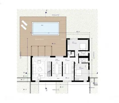Prodaja - građevinsko zemljište s dozvolom, gradnja može početi odmah! Kanfanar! - 6