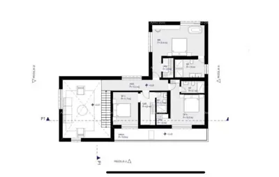 Prodaja - građevinsko zemljište s dozvolom, gradnja može početi odmah! Kanfanar! - 7