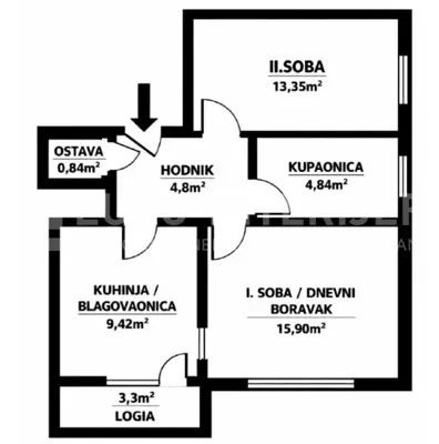 Apartment: Zagreb - Donje Svetice, 50 m² - 19