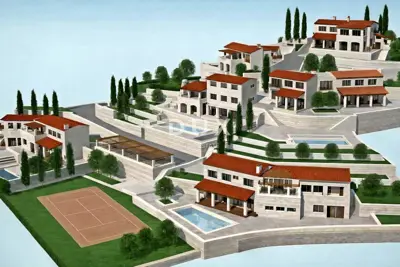 Building plot, Grožnjan - panoramic views and seclusion
