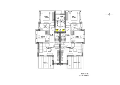 Apartman 64 m², Jakišnica - pogled na more i balkon - 21