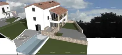 Haus in Kanfanar, Zentrum, Renovierung und Projekt mit Genehmigung - 2