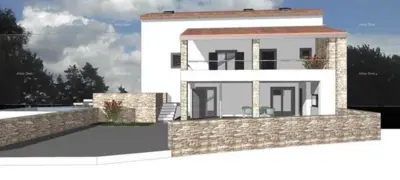 Haus in Kanfanar, Zentrum, Renovierung und Projekt mit Genehmigung