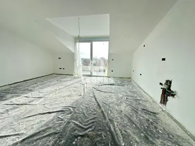 Penthouse 113 m², Ladrovići bei Poreč, Blick auf das Grün
