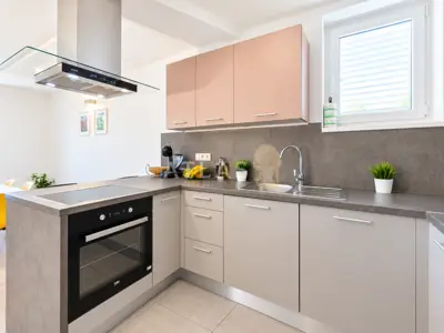 Wohnung 105,8 m², Pobri - 3 Zimmer + Wohnzimmer, Meerblick - 4