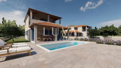 Haus 147 m², Ližnjan - Pool und Terrasse - 6