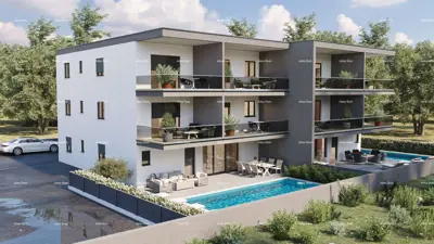Apartment 78 m², Novigrad - 2 bedrooms, terrace