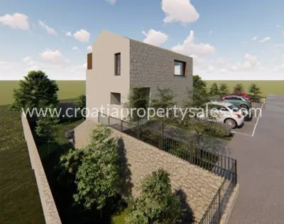 Građevinsko zemljište 695 m², Šibenik - dozvola za vilu - 2