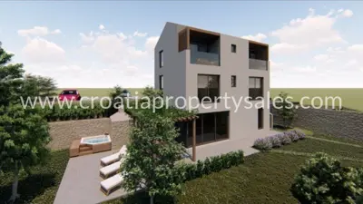 Građevinsko zemljište 695 m², Šibenik - dozvola za vilu - 3