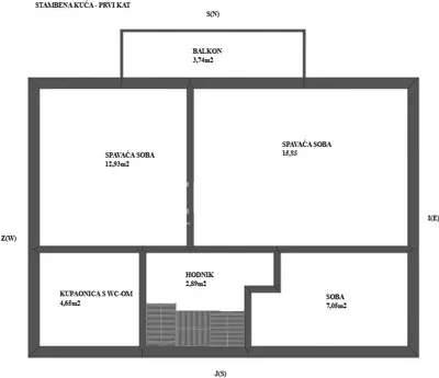 Haus zum Kauf in Ksaver, 227 m² - 4