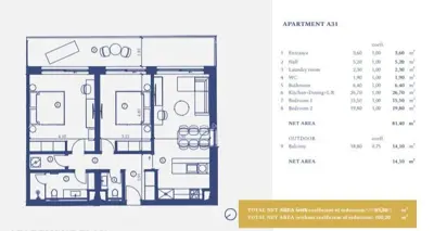 Wohnung 100 m², Crveni Vrh, Umag - luxuriöse Siedlung - 21