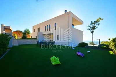 SPLIT, MODERNA VILLA, Panoramski pogled, 223 m² - 4