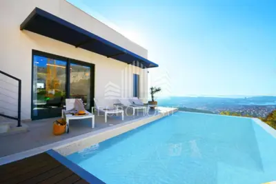 SPLIT, MODERNA VILLA, Panoramski pogled, 223 m² - 3
