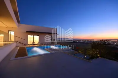 Split, modern villa, panoramic view, 223 m²