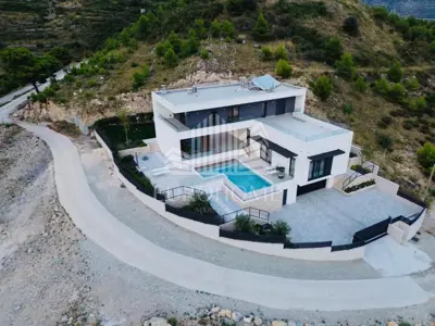 SPLIT, MODERNA VILLA, Panoramski pogled, 223 m² - 5