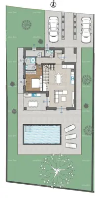Villa 157 m², Kanfanar - ruhige Lage und Pool - 10