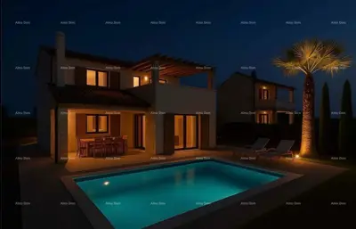Villa 157 m², Kanfanar - ruhige Lage und Pool - 14