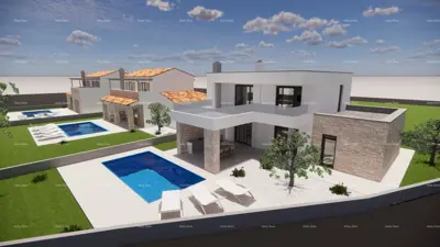 Villa 157 m², Kanfanar - ruhige Lage und Pool