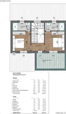 Villa 157 m², Kanfanar - ruhige Lage und Pool - 8