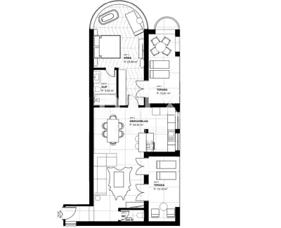 Apartment 101.67 m², Lovran - panoramic views of Kvarner - 18