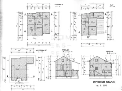 Brckovljani, Obiteljska kuća u mirnom okruženju - 267 m² - 25
