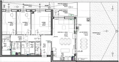 Stan 92 m², Čakovec Globetka, terasa i vrt - 6