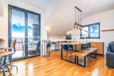 Apartment 104 m², Rudeš - 3 rooms, loggia and terrace