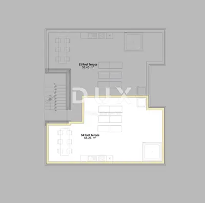 Apartment 168.56 m², Vir - second row to the sea and sea view - 14